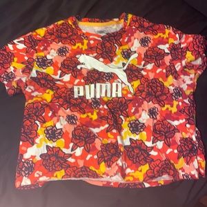 Red/ White/ Yellow Puma Shirt